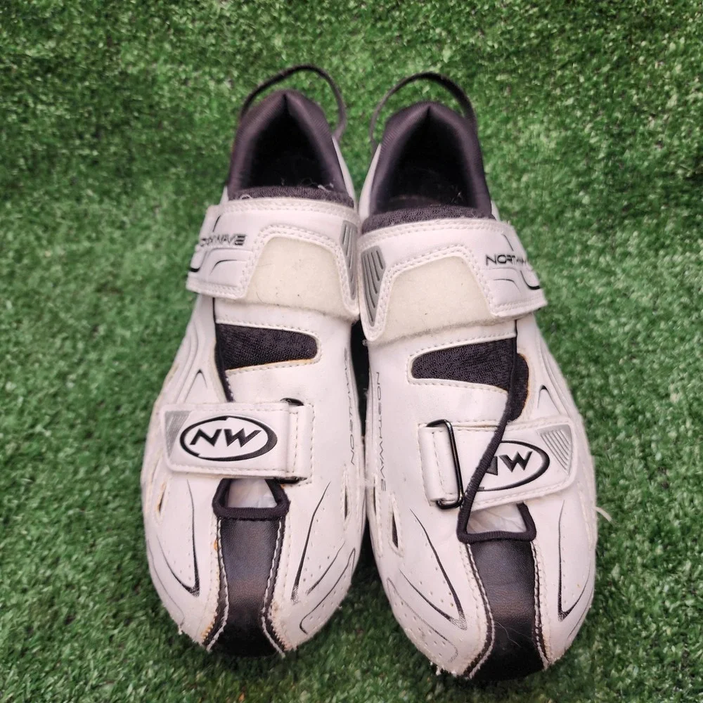 Mens Size 7.5 Northwave Tribute Carbon Triathlon Road Bike Shoes